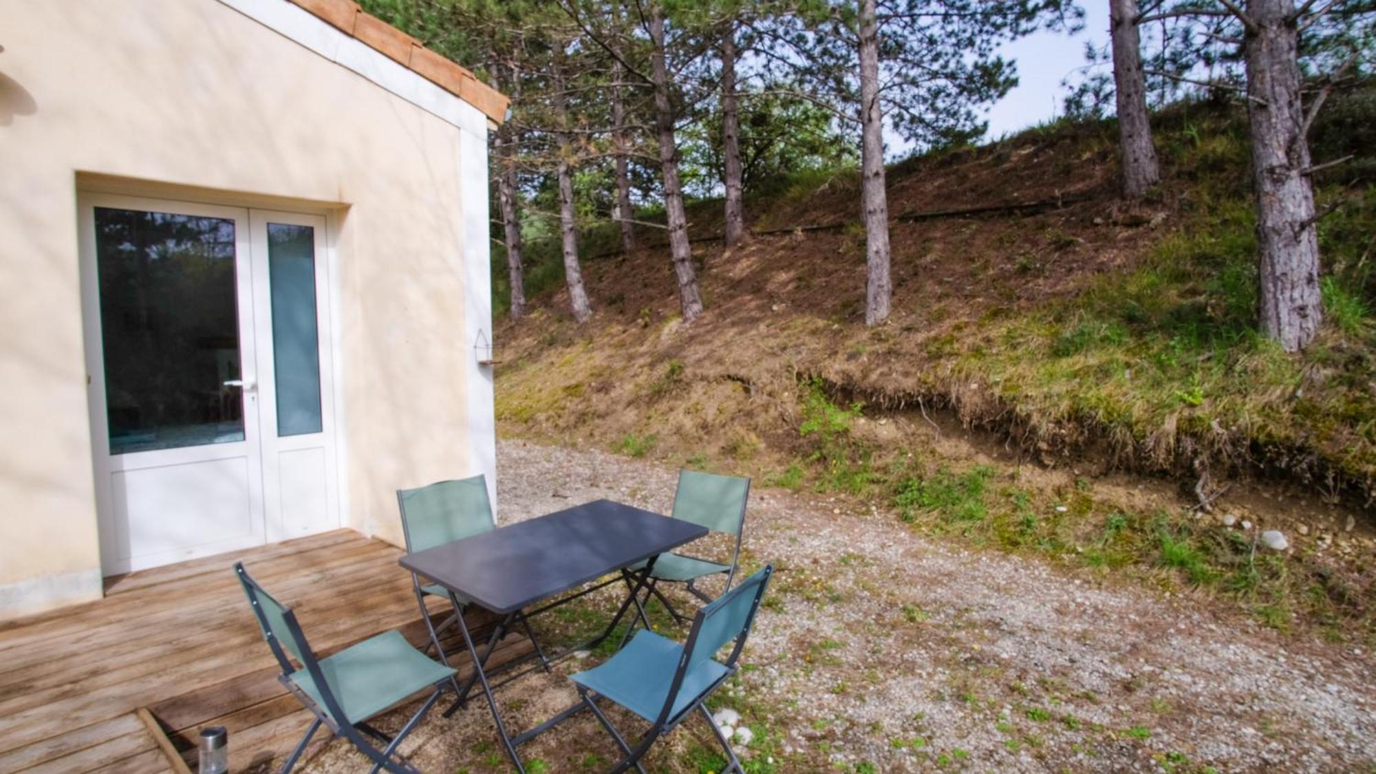 Gite L Echappee Bleue Dromoise - La Chambre Aouste-sur-Sye Exterior foto